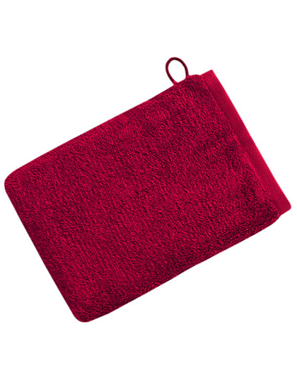 Vossen | New Generation Wash Glove - ruby, 22 x 16 cm