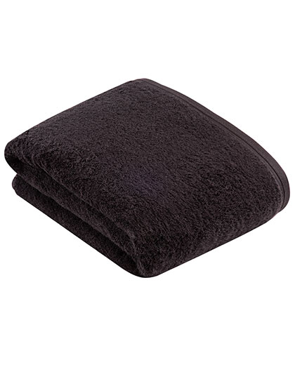Vossen | Vegan Life Bath Towel - anthrazit, 67 x 140 cm