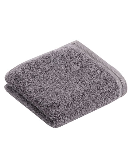 Vossen | Vegan Life Guest Towel - dark grey, 40 x 60 cm
