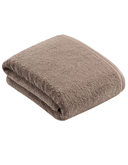 Vossen | Vegan Life Bath Sheet - pepplestone, 100 x 150 cm