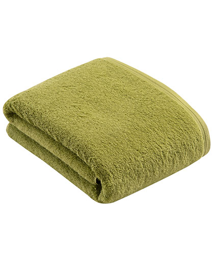 Vossen | Vegan Life Bath Sheet - avocado, 100 x 150 cm