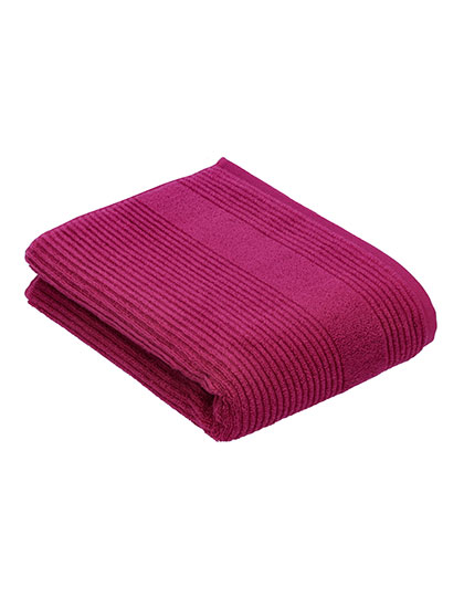 Vossen | Tomorrow Bath Towel - cranberry, 67 x 140 cm