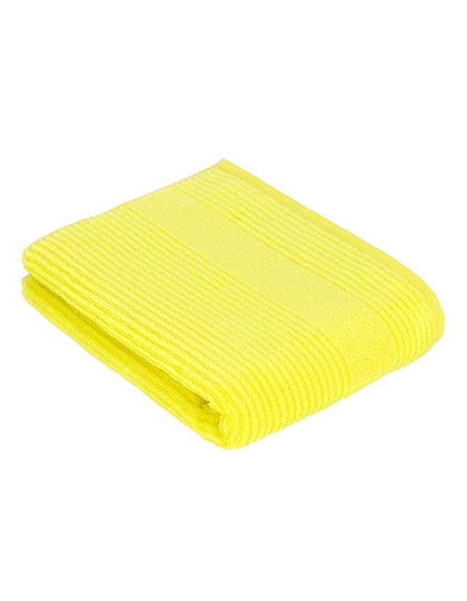 Vossen | Tomorrow Bath Towel - electric yellow, 67 x 140 cm