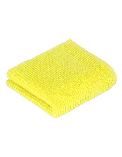 Vossen | Tomorrow Hand Towel - electric yellow, 50 x 100 cm