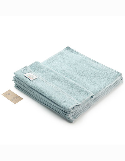 ARTG | Facetowel - light blue, 30 x 30 cm