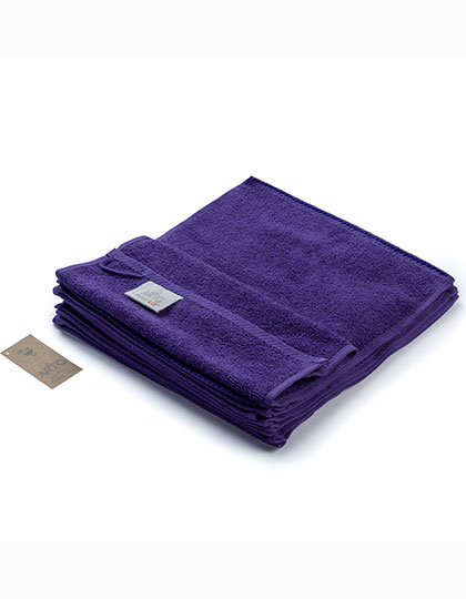 ARTG | Facetowel - purple, 30 x 30 cm