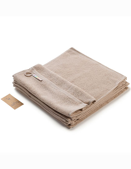 ARTG | Facetowel - sand, 30 x 30 cm