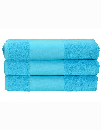 ARTG | PRINT-Me® Hand Towel - aqua blue, 50 x 100 cm