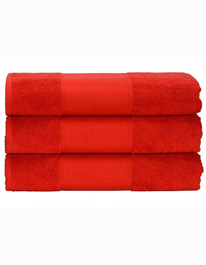 ARTG | PRINT-Me® Hand Towel - fire red, 50 x 100 cm