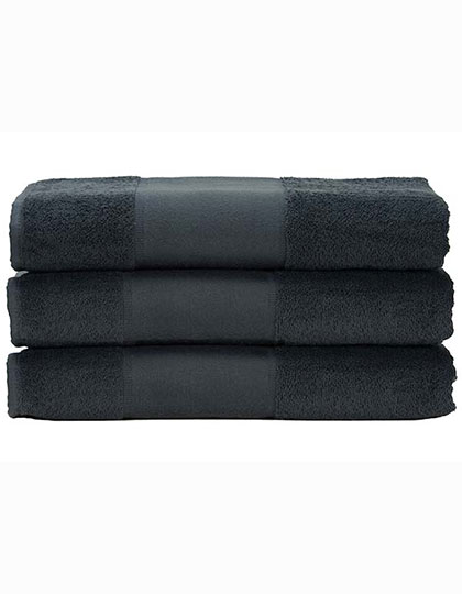 ARTG | PRINT-Me® Hand Towel - graphite, 50 x 100 cm