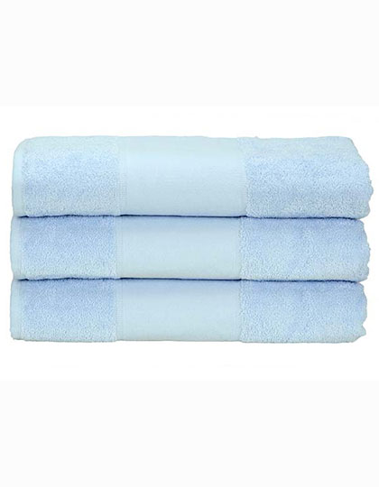 ARTG | PRINT-Me® Hand Towel - light blue, 50 x 100 cm