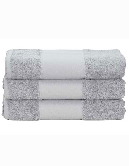 ARTG | PRINT-Me® Hand Towel - light grey, 50 x 100 cm