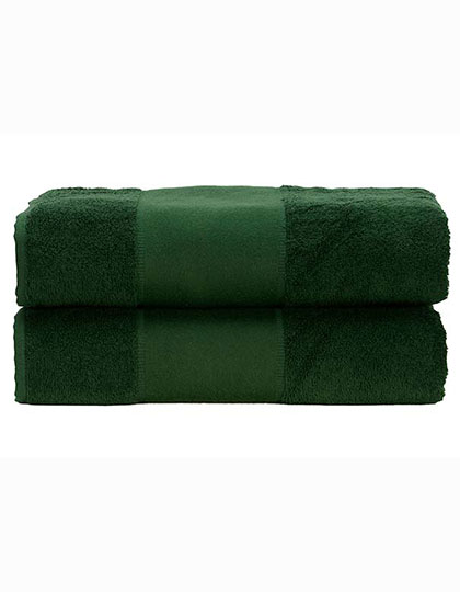 ARTG | PRINT-Me® Bath Towel - dark green, 70 x 140 cm