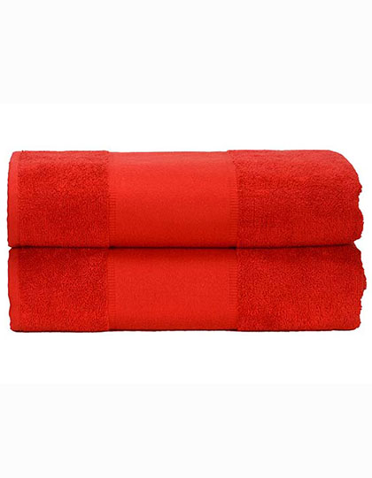 ARTG | PRINT-Me® Bath Towel - fire red, 70 x 140 cm