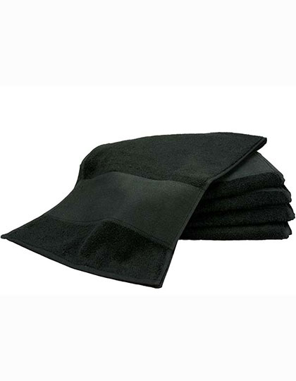 ARTG | PRINT-Me® Sport Towel - black, 30 x 140 cm