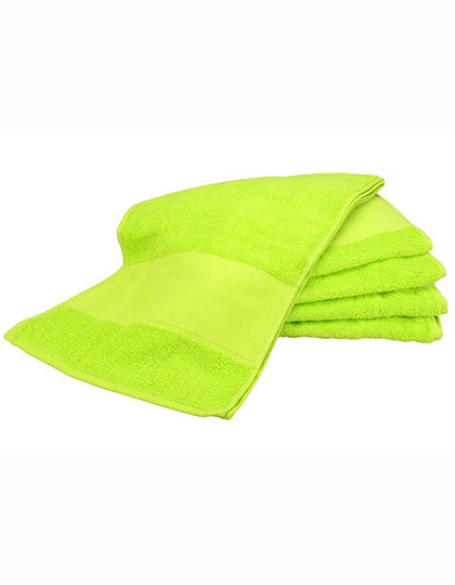 ARTG | PRINT-Me® Sport Towel - lime green, 30 x 140 cm