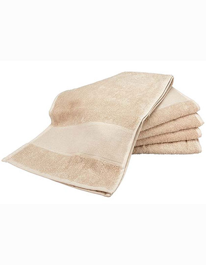 ARTG | PRINT-Me® Sport Towel - sand, 30 x 140 cm