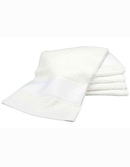 ARTG | PRINT-Me® Sport Towel - white, 30 x 140 cm
