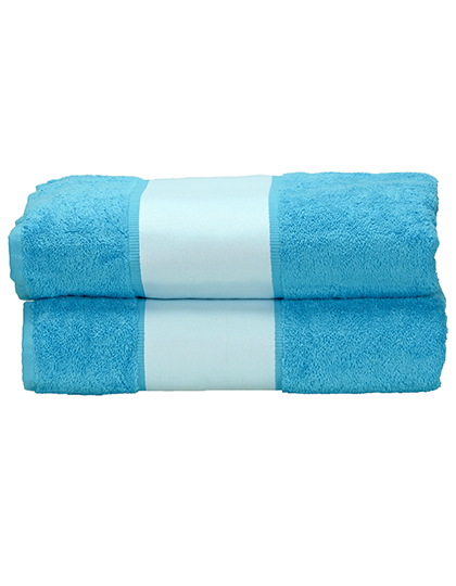ARTG | SUBLI-Me® Bath Towel - aqua blue, 70 x 140 cm