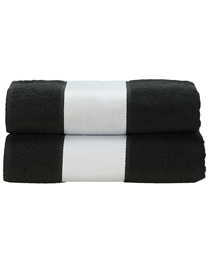 ARTG | SUBLI-Me® Bath Towel - black, 70 x 140 cm
