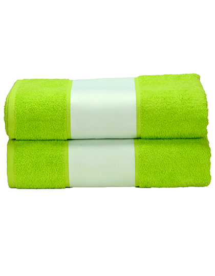 ARTG | SUBLI-Me® Bath Towel - lime green, 70 x 140 cm