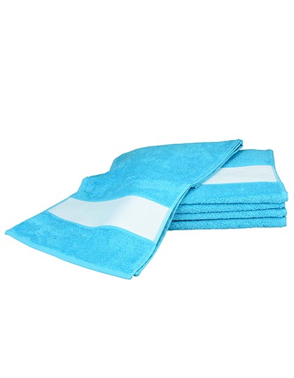 ARTG | SUBLI-Me® Sport Towel - aqua blue, 30 x 140 cm