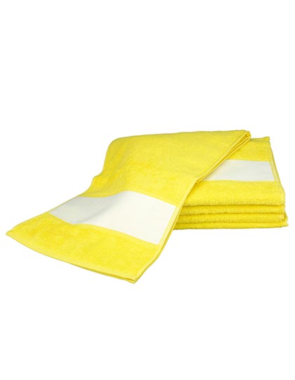 ARTG | SUBLI-Me® Sport Towel - bright yellow, 30 x 140 cm