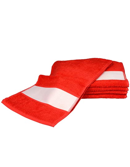 ARTG | SUBLI-Me® Sport Towel - fire red, 30 x 140 cm