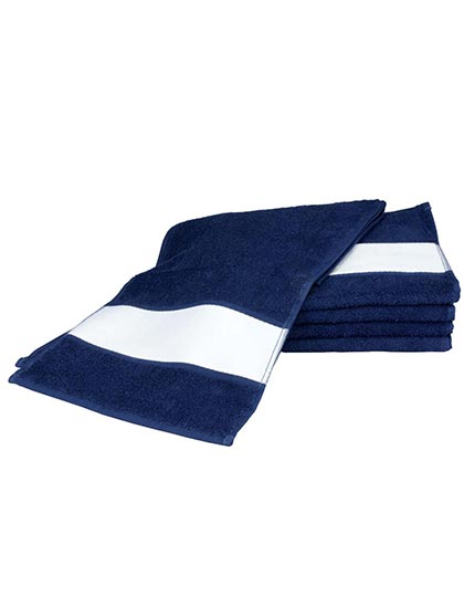 ARTG | SUBLI-Me® Sport Towel - french navy, 30 x 140 cm