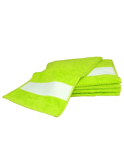 ARTG | SUBLI-Me® Sport Towel - lime green, 30 x 140 cm