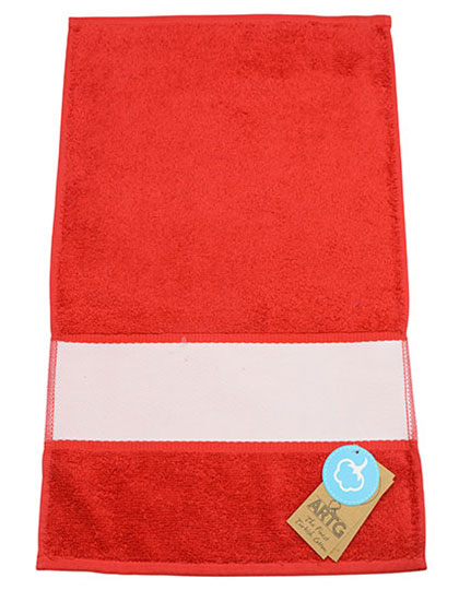 ARTG | SUBLI-Me® Guest Towel - fire red, 30 x 50 cm