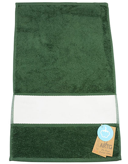 ARTG | SUBLI-Me® Guest Towel - dark green, 30 x 50 cm