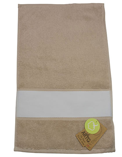 ARTG | SUBLI-Me® Guest Towel - sand, 30 x 50 cm