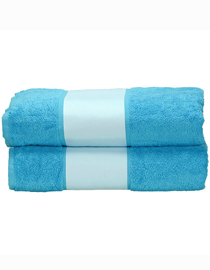 ARTG | SUBLI-Me® Big Towel - aqua blue, 100 x 210 cm