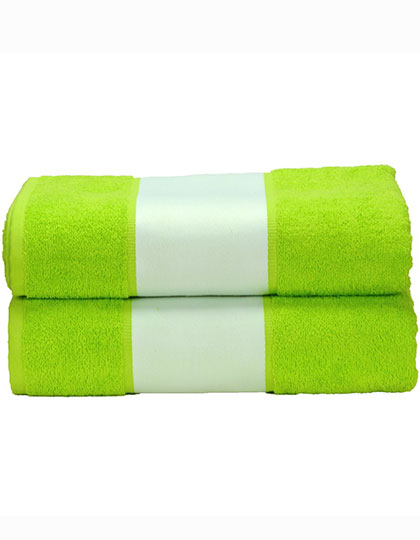 ARTG | SUBLI-Me® Big Towel - lime green, 100 x 210 cm