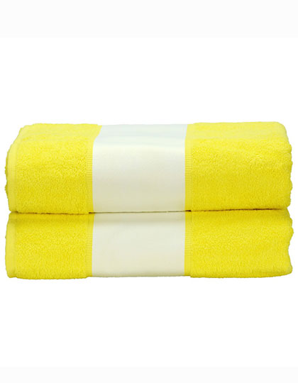 ARTG | SUBLI-Me® Big Towel - bright yellow, 100 x 210 cm