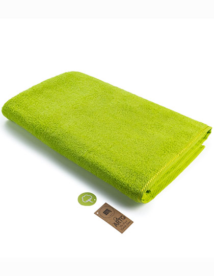 ARTG | Big Towel - lime green, 100 x 210 cm