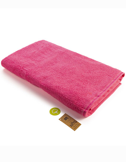 ARTG | Big Towel - pink, 100 x 210 cm