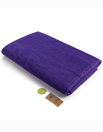 ARTG | Big Towel - purple, 100 x 210 cm