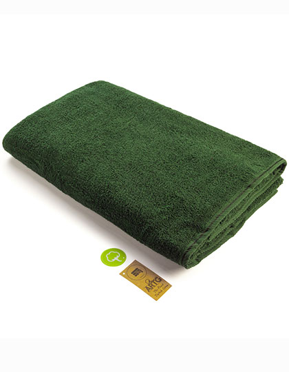 ARTG | Big Towel - dark green, 100 x 210 cm