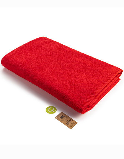 ARTG | Big Towel - fire red, 100 x 210 cm