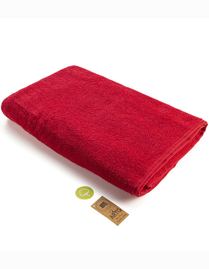 ARTG | Big Towel - deep red, 100 x 210 cm