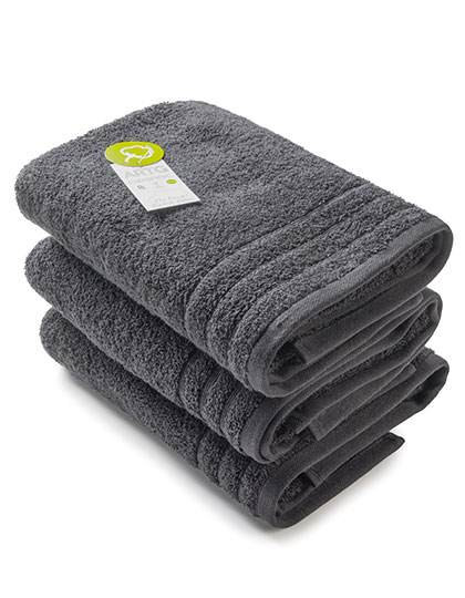 ARTG | Organic Hand Towel - black, 60 x 110 cm
