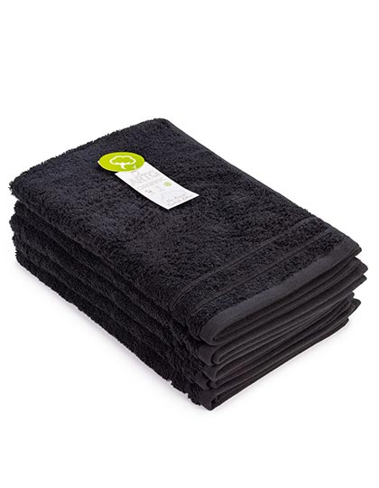 ARTG | Organic Guest Towel - black, 40 x 60 cm