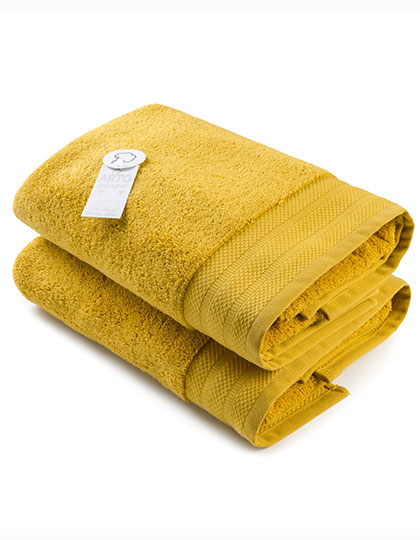 ARTG | Bath Towel Excellent Deluxe - mustard, 70 x 140 cm