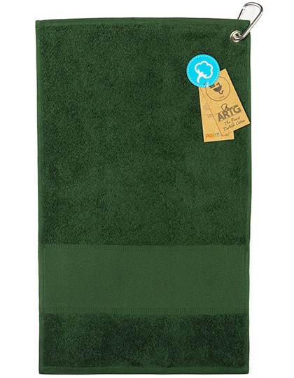 ARTG | PRINT-Me® GOLF Towel - dark green, 30 x 50 cm
