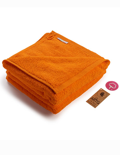 ARTG | Fashion Hand Towel - bright orange, 50 x 100 cm