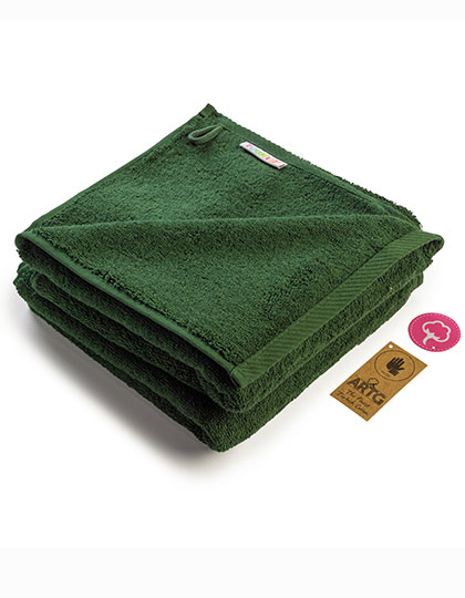 ARTG | Fashion Hand Towel - dark green, 50 x 100 cm