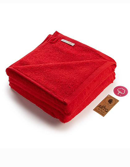 ARTG | Fashion Hand Towel - fire red, 50 x 100 cm