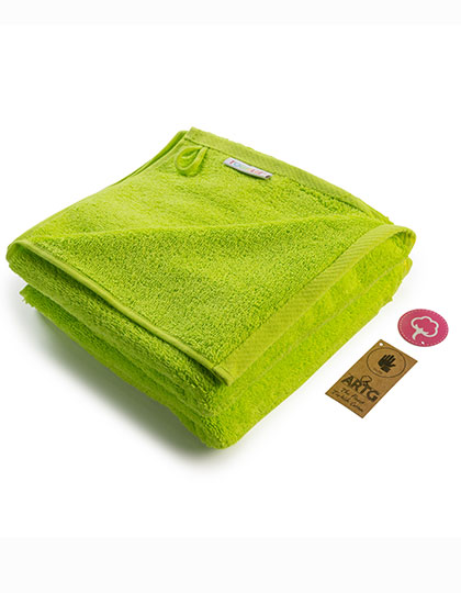 ARTG | Fashion Hand Towel - lime green, 50 x 100 cm